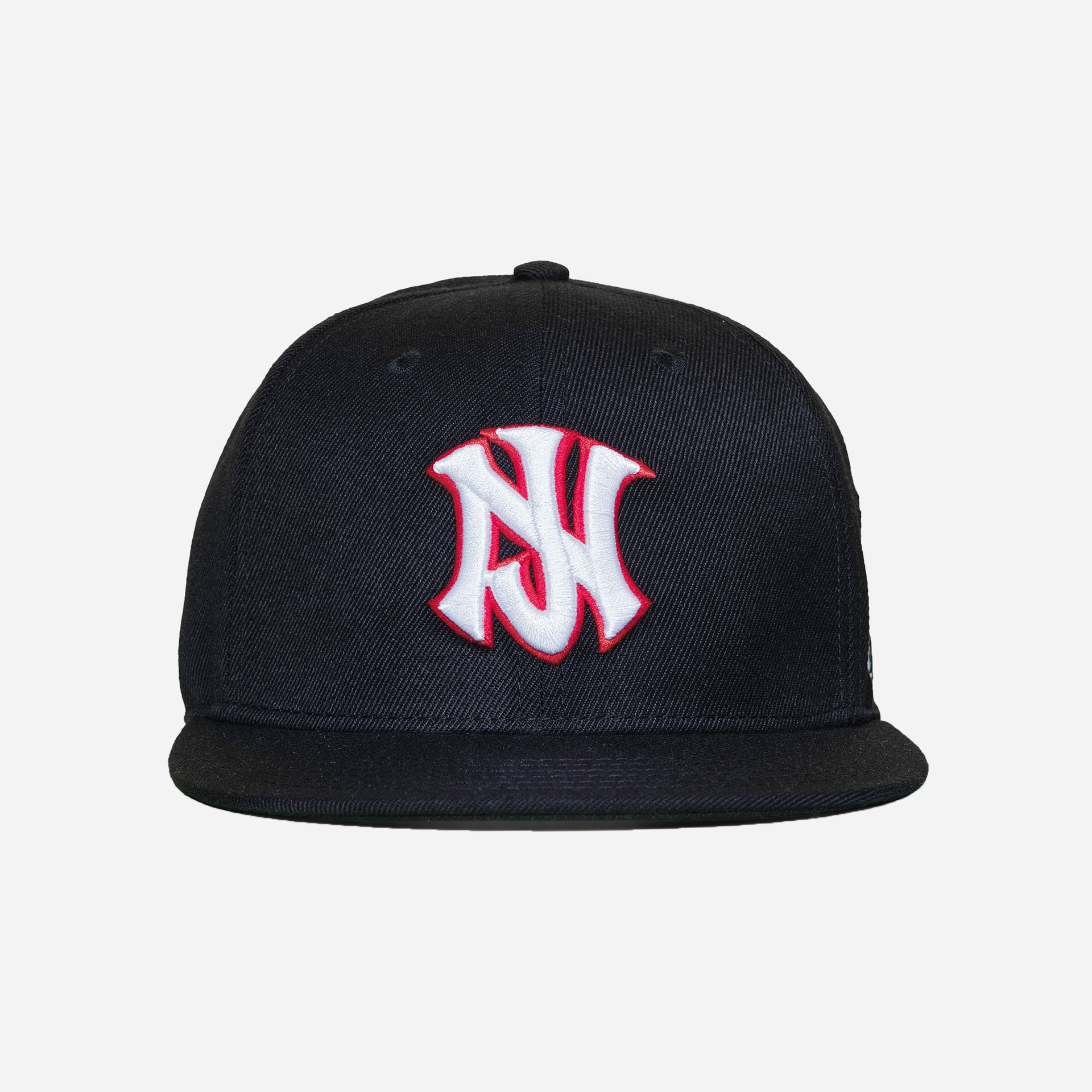 NJ™ State Series Snapback Hat – Black, White & Red (2024 Edition)