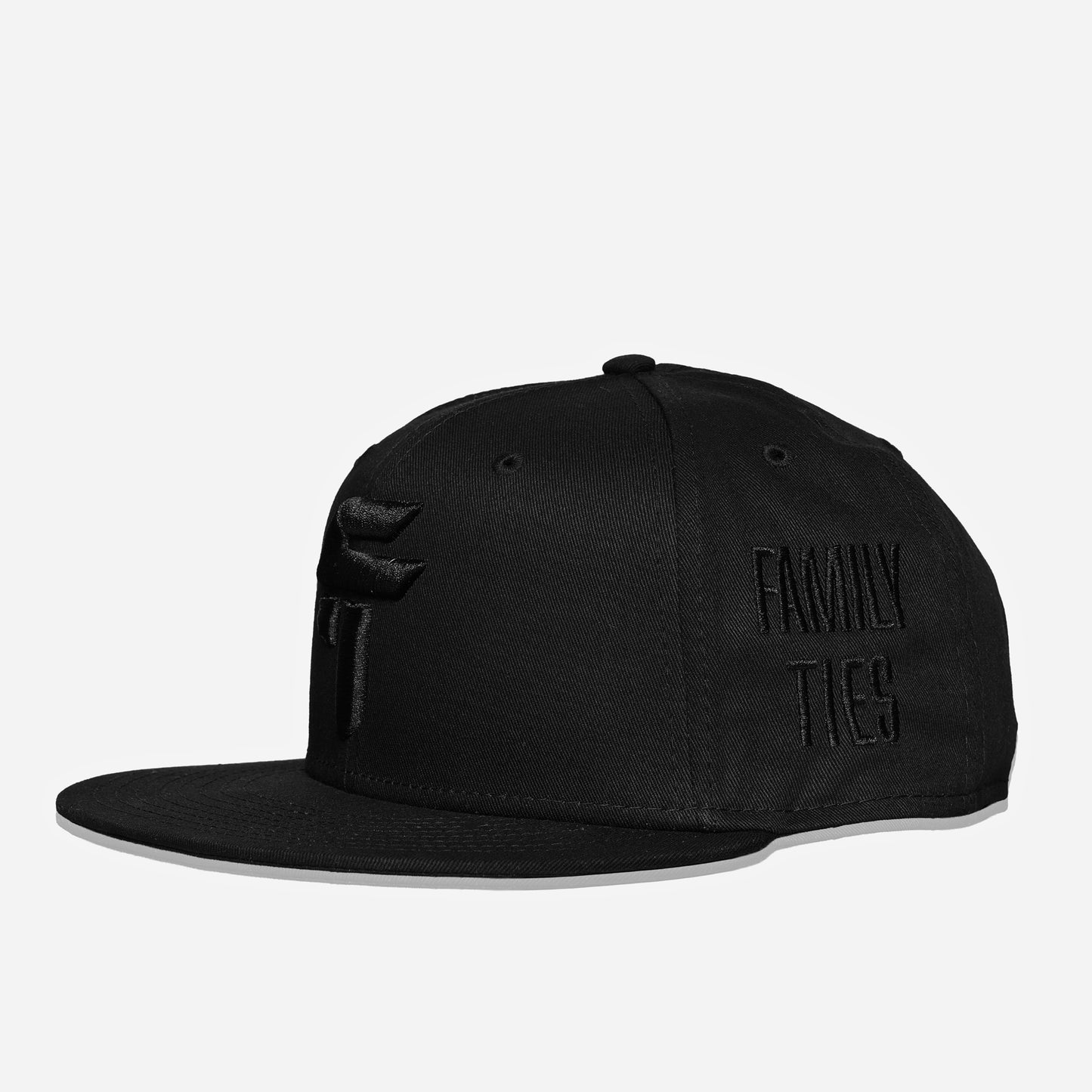 Family Ties™ FT™ Logo Snapback – All Black (Ilyas Hassan Edition)