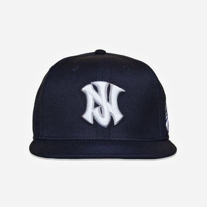 NJ™ State Series Snapback Hat – Navy & White (2024 Edition)