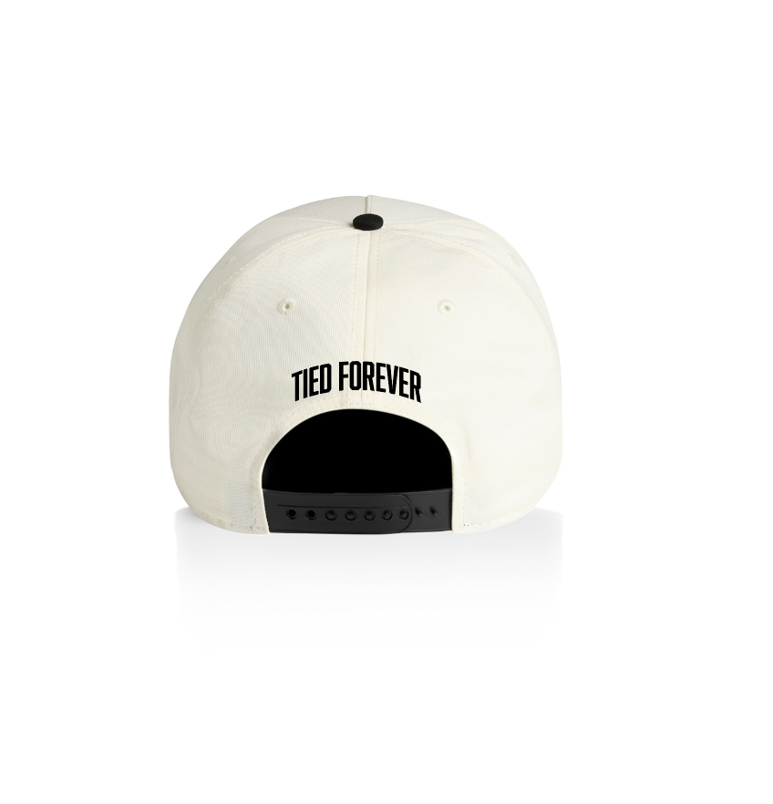 Family Ties Two-Tone Snapback Hat – Natural/Black