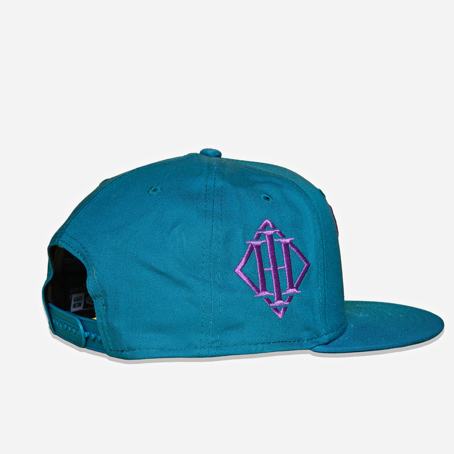 Family Ties™ FT™ Logo Snapback – Teal & Purple (Ilyas Hassan Edition)